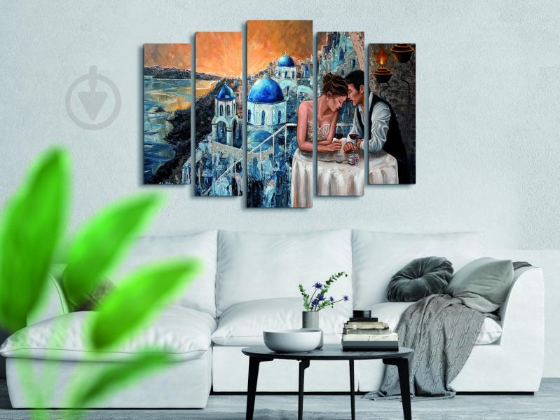 Модульна картина Poster-land Закохані Місто Art-249_5 ( 80х118см )