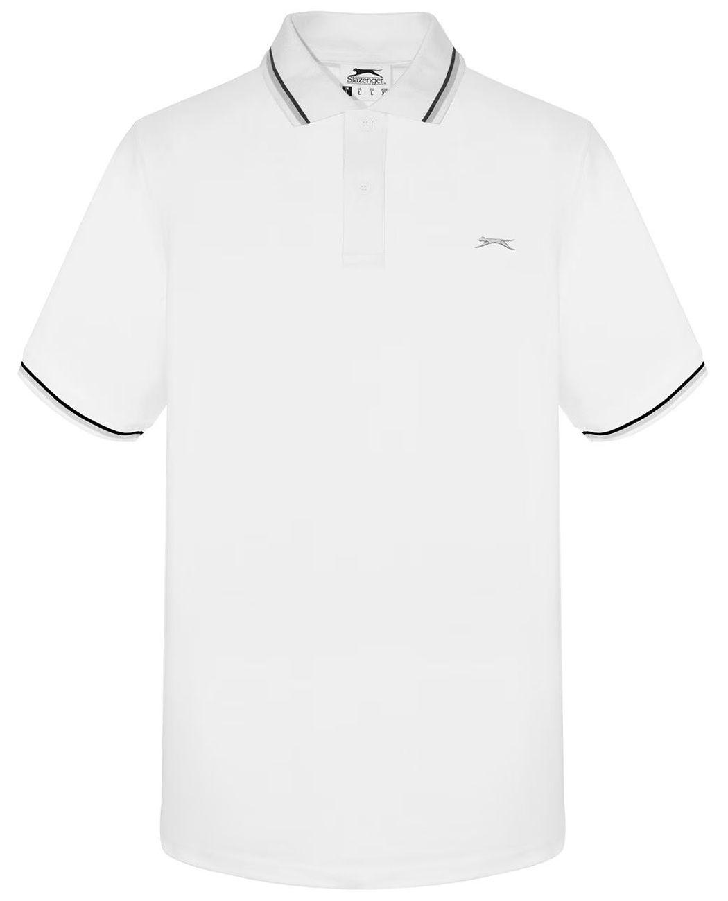 Футболка-поло мужская Slazenger 542025-01 XL Белый (2542025014306)