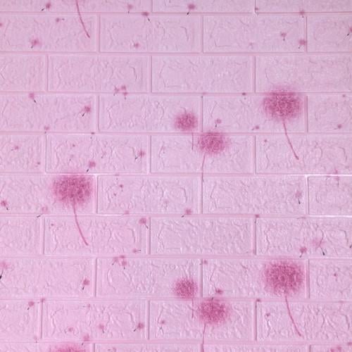 Панель самоклеюча 3D під цеглу Кульбаби 700x770x5 мм