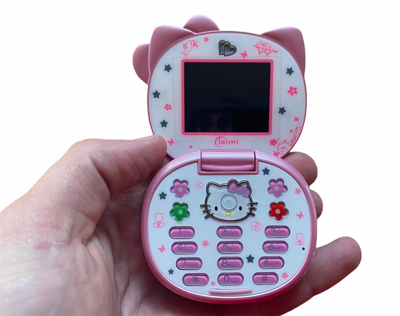 ᐉ Детский мини мобильный телефон Hello Kitty Т99 GSM 900/1800 МГц Розовый •  Купить в Киеве, Украине • Лучшая цена в Эпицентр