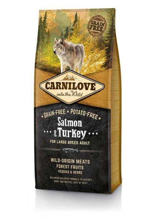 Корм для собак Carnilove Large Breed Salmon&Turkey с лососем и индейкой 1,5 кг (23976)