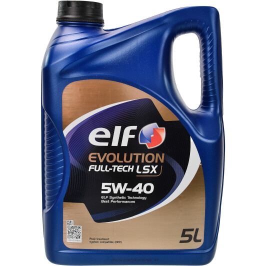 Моторное масло Elf Evolution Full-Tech LSX C3 SN/CF 5W-40 5 л (213922)