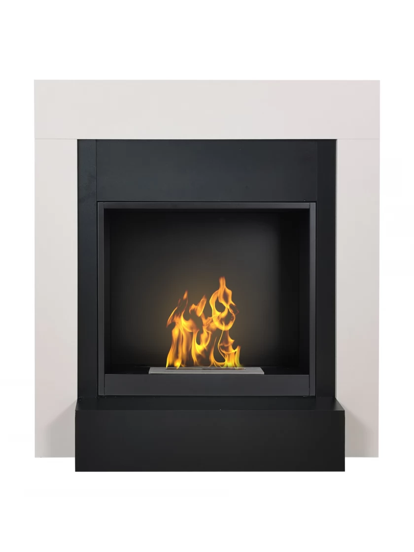 Биокамин напольный Aflamo SIMPLE со вставкой BIO 60 Белый (CNT00005578)