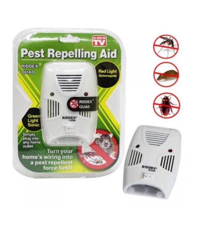 Ультразвуковий відлякувач гризунів та комах Riddex Quad Pest Repelling Aid (30151172ER) - фото 7