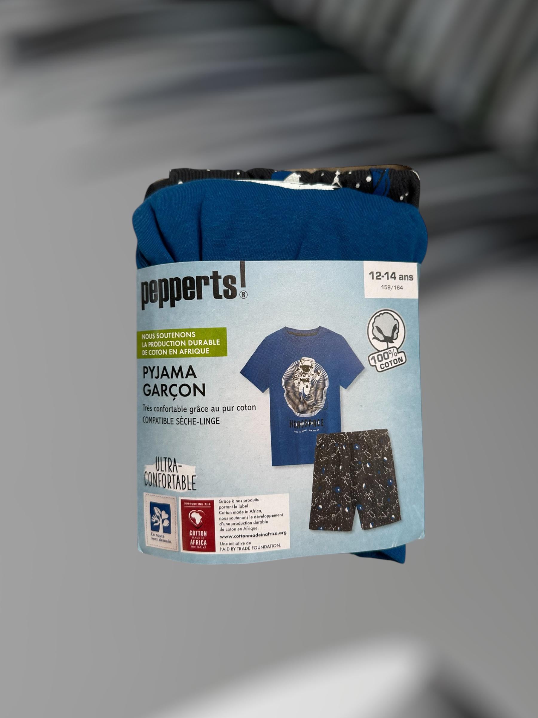 ​Пижама Pepperts 12/14 лет 158-164 см Сиий (001300378)