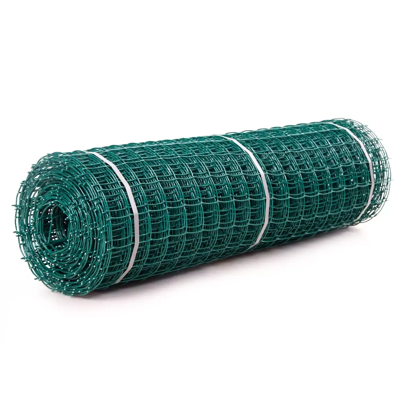 Сетка пластиковая декоративная Клевер 50х50 мм 1х5 м Темно-зеленый