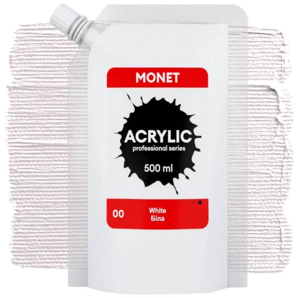 Акриловая краска Monet 00 500 мл Белый (500000)