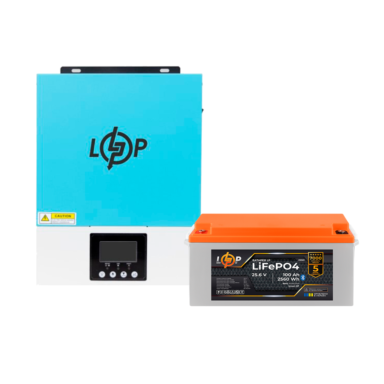 Комплект резервного питания LogicPower W3000 и литиевая LiFePO4 батарея 2560Wh