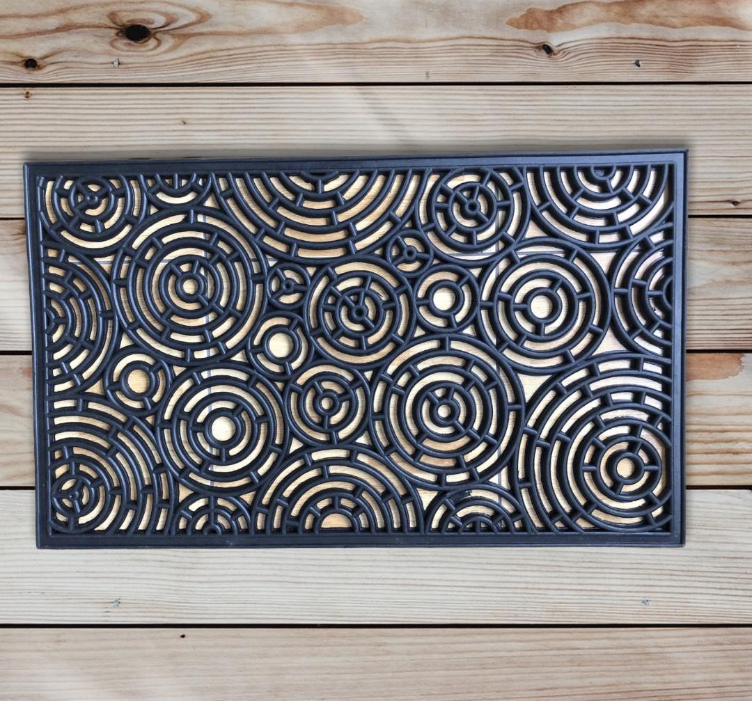 Коврик на порог Лион резиновый ажурный 450х750 мм - фото 4 Коврик на порог Лион резиновый ажурный 450х750 мм - фото 4