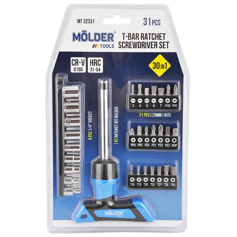 Отвертка Molder с комплектом насадок (MT32331)