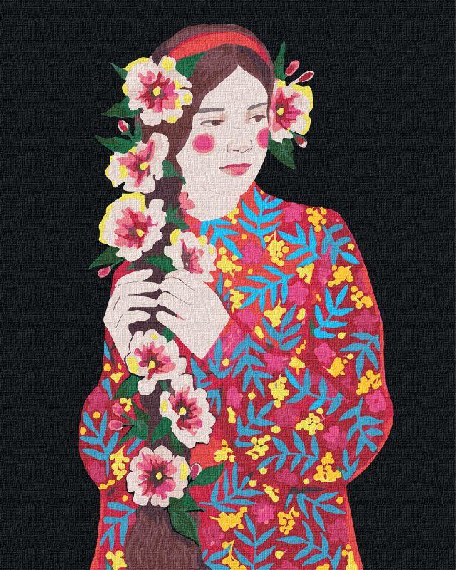 Картина за номерами Ideyka Квітуча ©olena papka (KHO4924)