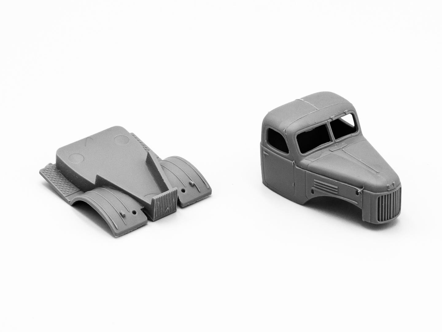 Сборная модель ICM Зил-157 армейский грузовой автомобиль (72541) - фото 3 Сборная модель ICM Зил-157 армейский грузовой автомобиль (72541) - фото 3