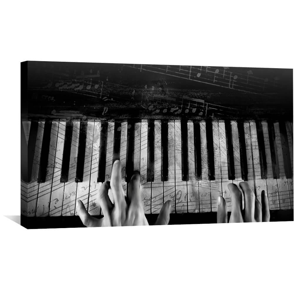 Настенний декор Руки пианиста 160x80 см (Y1-82)