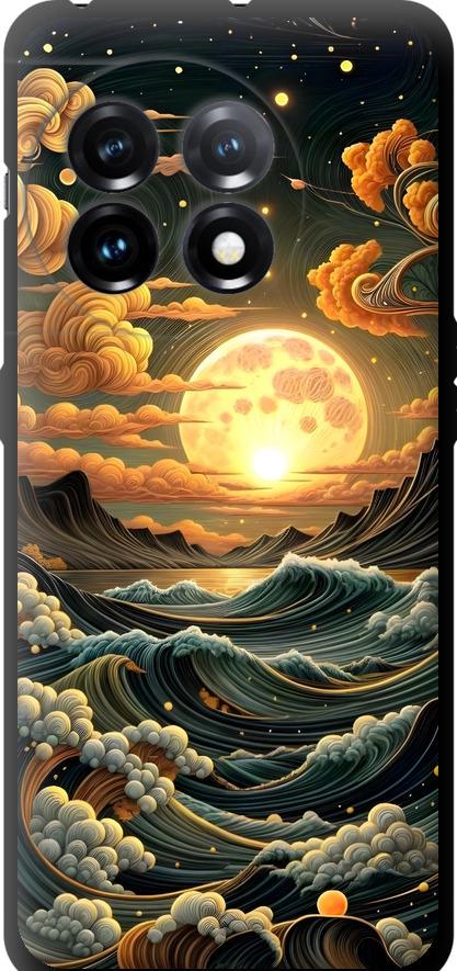 Чехол на OnePlus 11 Арт волны (6332b-2940-42517)
