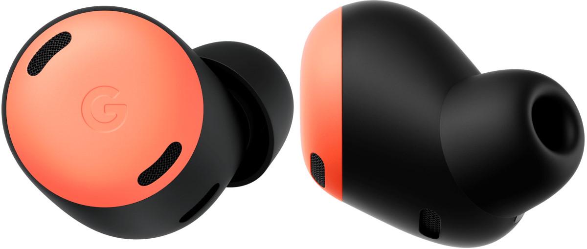 Google Pixel Buds Pro lemongrassとCoral Google Pixel Buds Pro