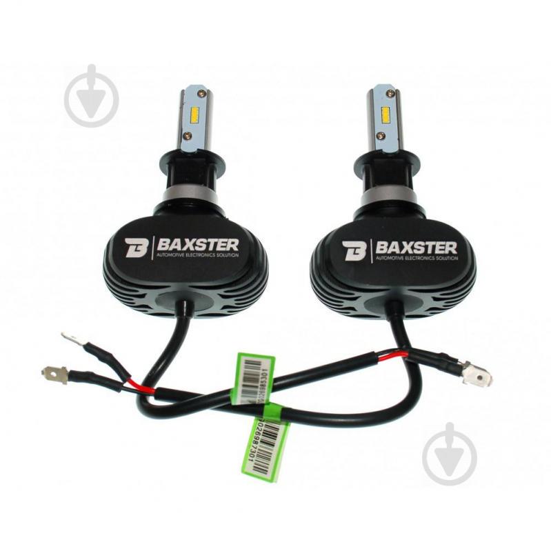 Комплект LED ламп BAXSTER S1 H3 5000K 4000lm с радиатором