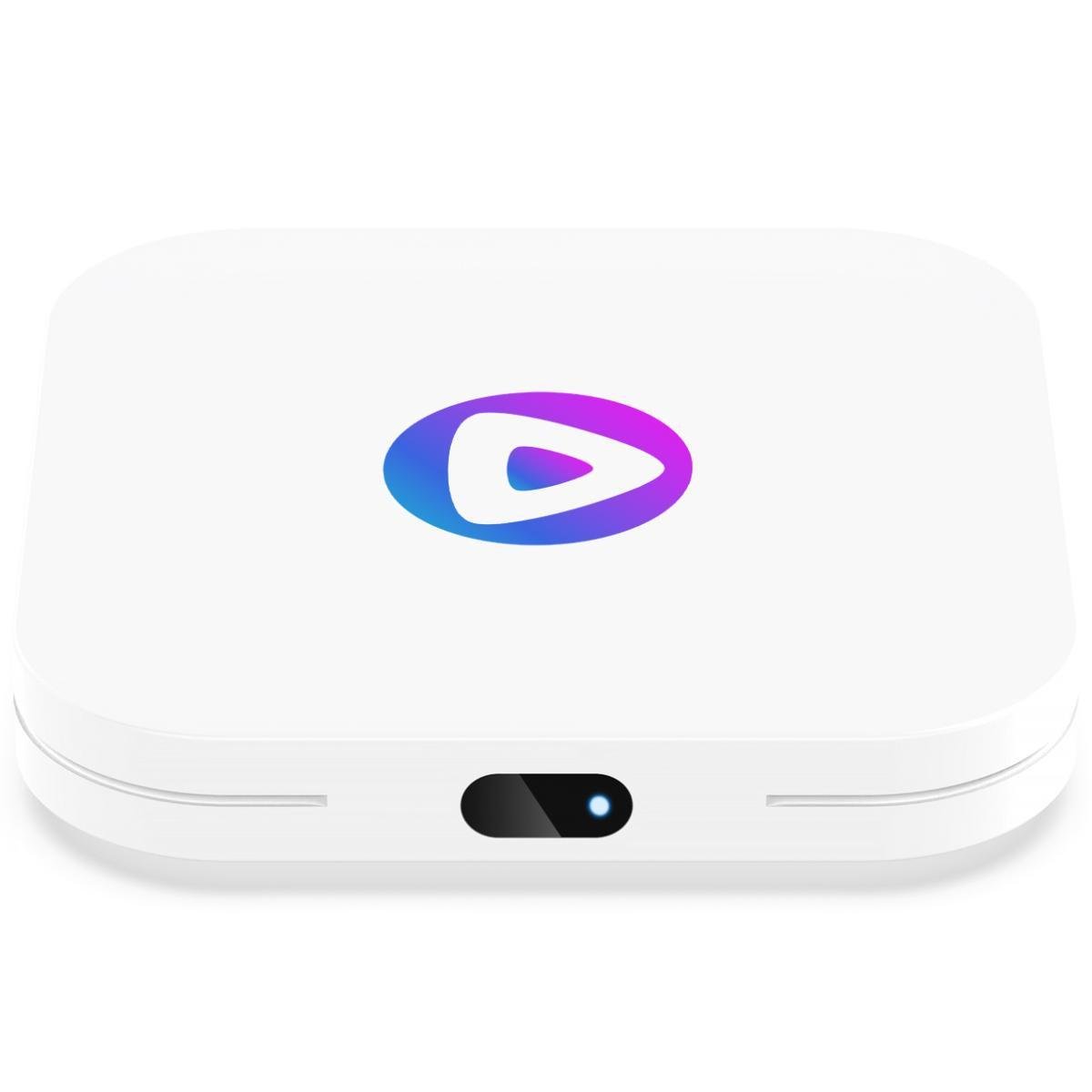 Смарт-приставка для телевизора MAX H96 M1 4/32 GB Rockchip RK3528 Android 13 Wi-Fi 2,4G + 5G BT 5.1 White (M1_4 GB/32GB)