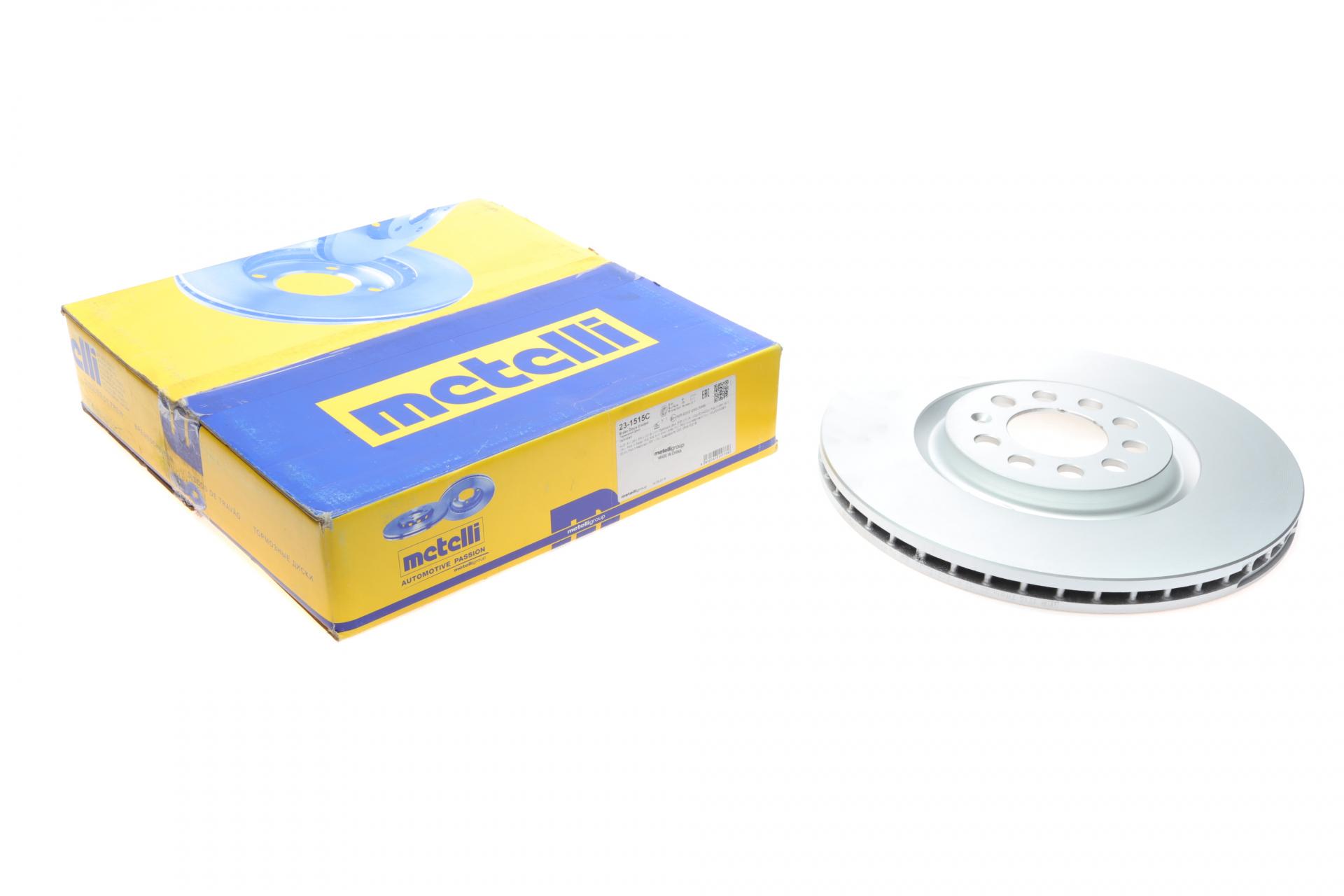 Диск тормозной передний METELLI Audi A1 10-18/VW Polo 14-/Seat Ibiza 15-17 310x25 мм (23-1515C METELLI)