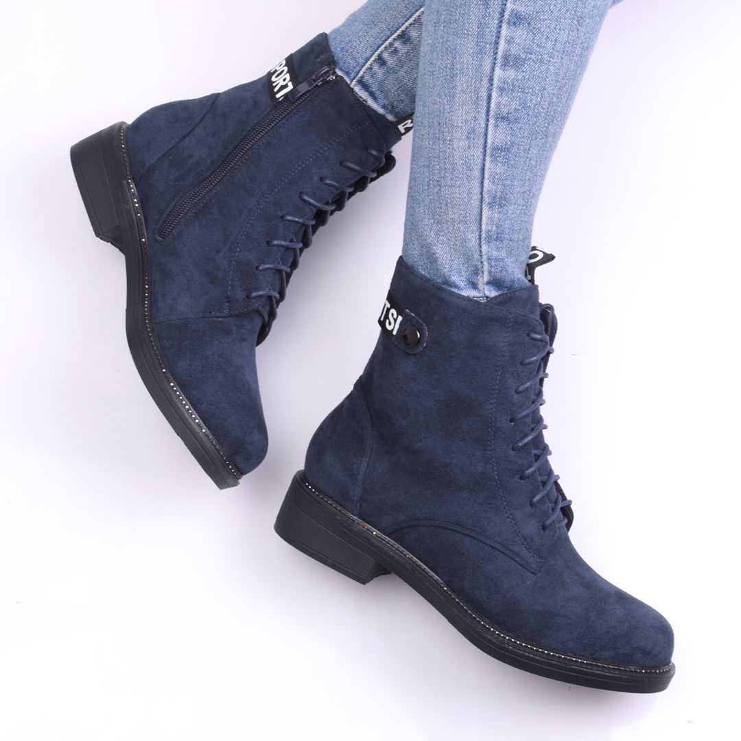 Ботинки женские на шнуровке 333981 р. 36 23 см