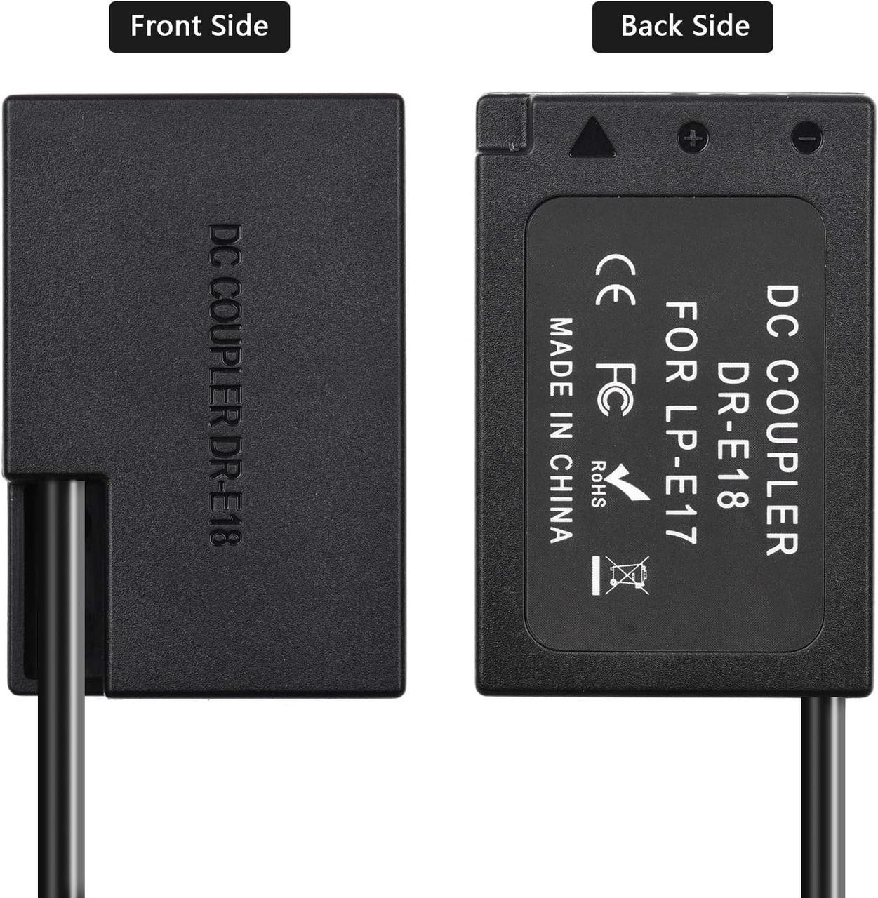 Адаптер живлення USB ACK-E18 для Canon EOS R8 R10 R50 RP - фото 6 Адаптер живлення USB ACK-E18 для Canon EOS R8 R10 R50 RP - фото 6