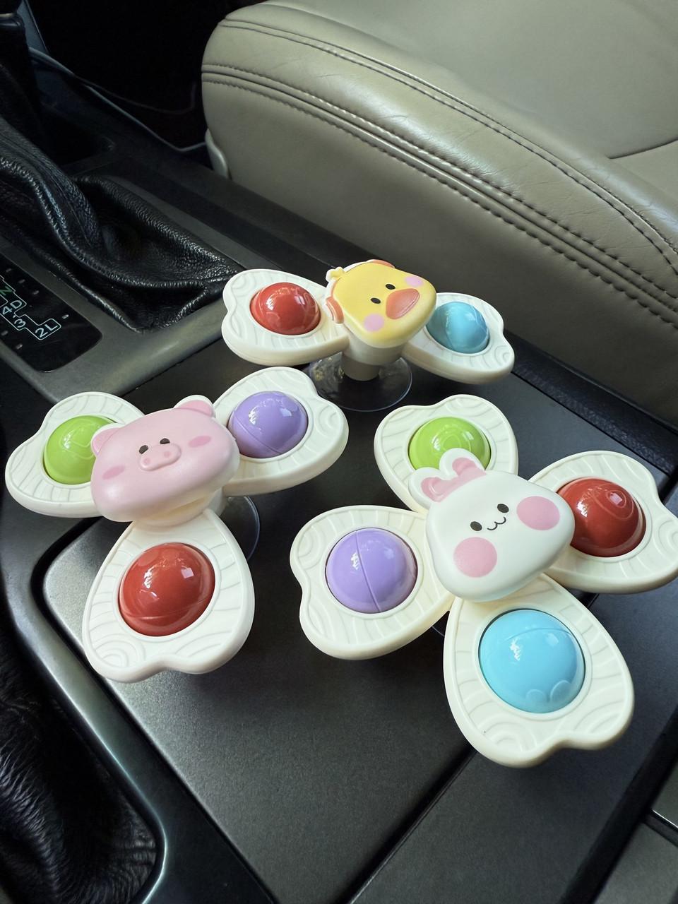 Спинер-антистресс с креплением в ванну набор 3 шт. (10) - фото 5 Спинер-антистресс с креплением в ванну набор 3 шт. (10) - фото 5