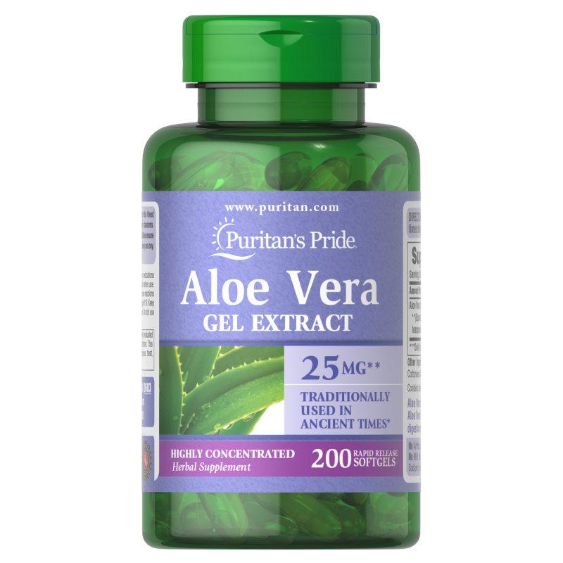 Натуральная добавка Puritan's Pride Aloe Extract 25 мг 200 капс. (6595)