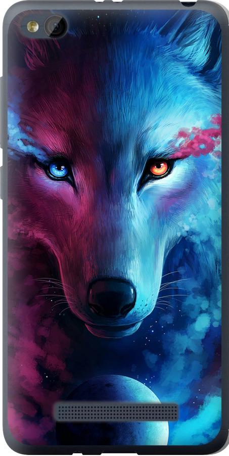 Чехол на Xiaomi RedMi 4A Арт-волк (3999u-631-42517)