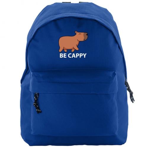Городской рюкзак Compact Капибара Be Cappy 14 л Синий (16030135-5-184882) Городской рюкзак Compact Капибара Be Cappy 14 л Синий (16030135-5-184882)