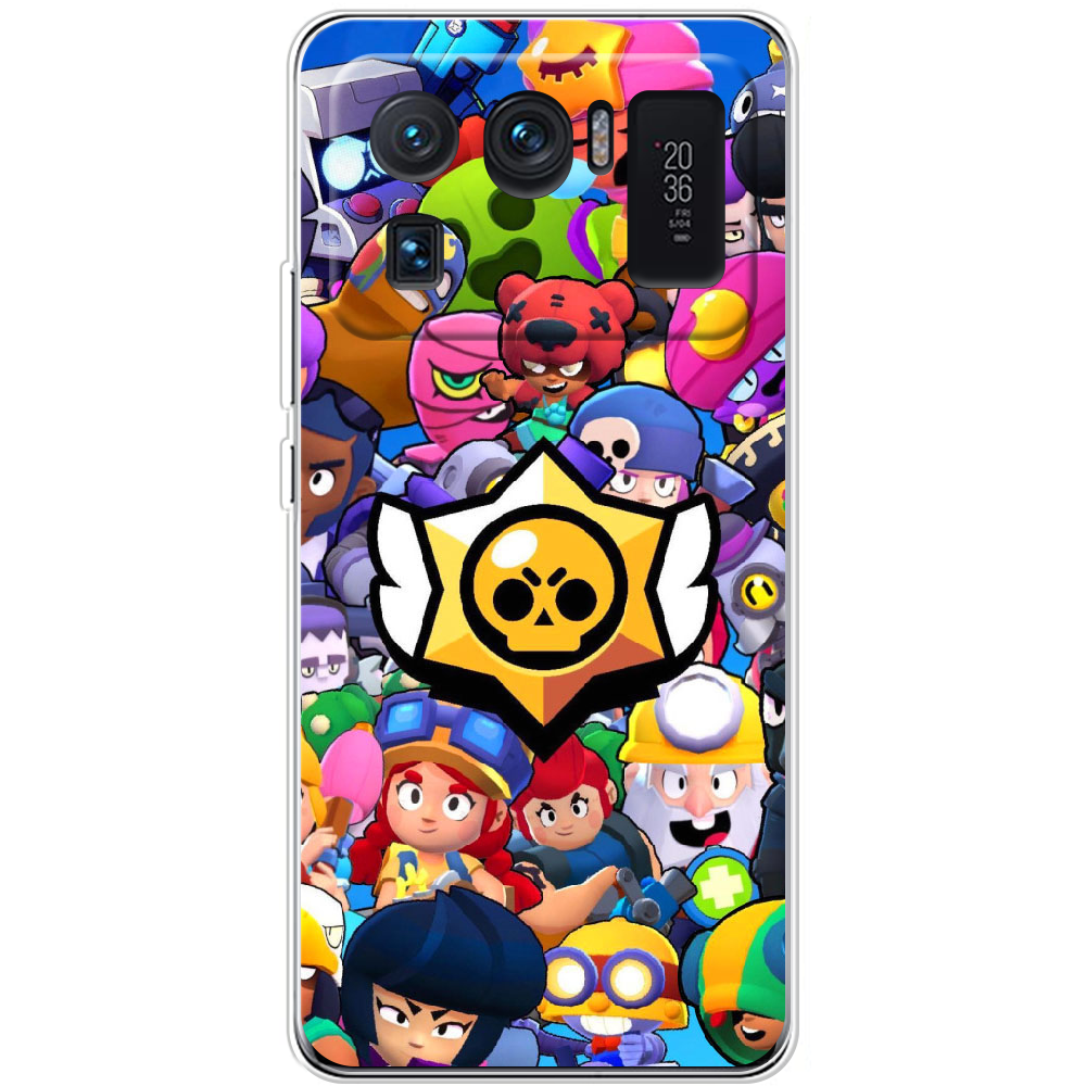 Чехол BoxFace Xiaomi Mi 11 Ultra Brawl Stars Прозрачный силикон (44424-up2389-44424)