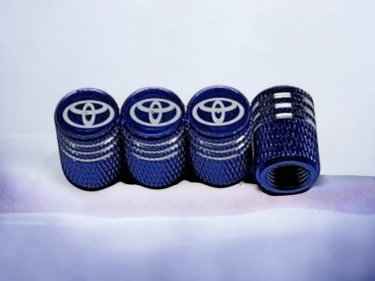 Колпачки на ниппель с логотипом TOYOTA металлические (2097686354)