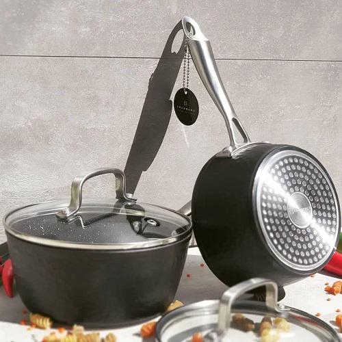 Ківш Edenberg EB-3674 алюмінієвий з кришкою і ручкою 1,8 л (57-46-EB-3674) - фото 5 Ківш Edenberg EB-3674 алюмінієвий з кришкою і ручкою 1,8 л (57-46-EB-3674) - фото 5