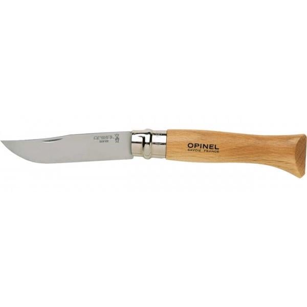 Нож складной Opinel №9 VRI Viroblock 57-58 HRC 12C27 Sandvik нержавеющая сталь 90 мм Коричневый (2359470626)