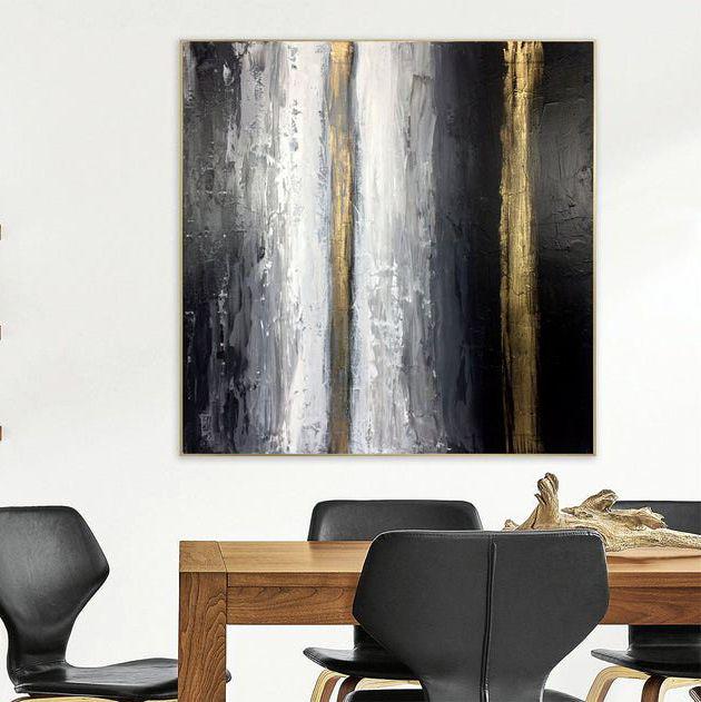 Картина на холсте ArtSale Абстракция 70х70 см abst0013