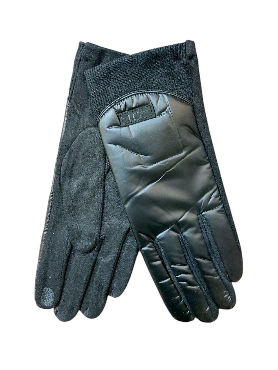 Перчатки сенсорные женские зима One size Черный (456700)