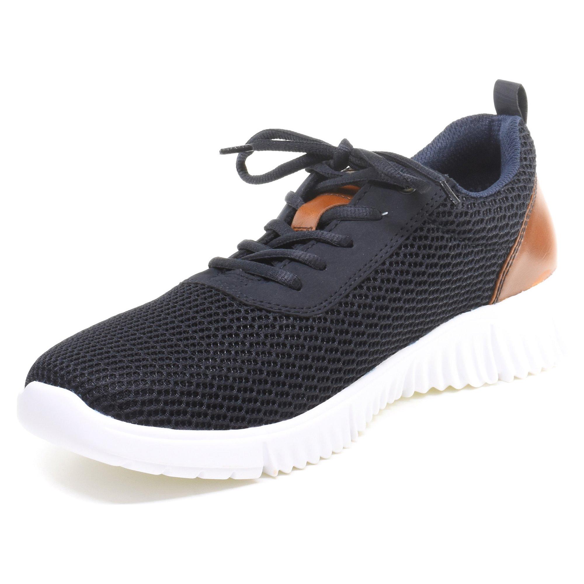 Кроссовки мужские Rieker р. 42 Темно-синий/Коричневый (34853-42) - фото 3 Кроссовки мужские Rieker р. 42 Темно-синий/Коричневый (34853-42) - фото 3