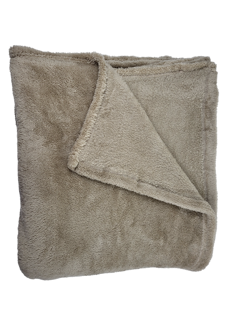 Плед флисовый двуспальный 180х200 см Песочный (1650) - фото 5 Плед флисовый двуспальный 180х200 см Песочный (1650) - фото 5