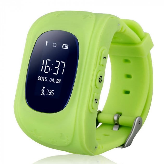 Смарт-часы Smart Baby Watch Q50 с GPS трекером Green (1938493)