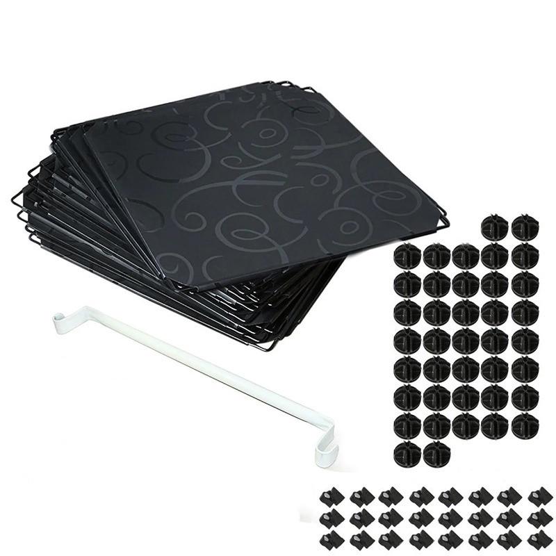 Шкаф для одежды и обуви на 12 отделений складной пластиковый 110х37х127 см (500432) - фото 2 Шкаф для одежды и обуви на 12 отделений складной пластиковый 110х37х127 см (500432) - фото 2