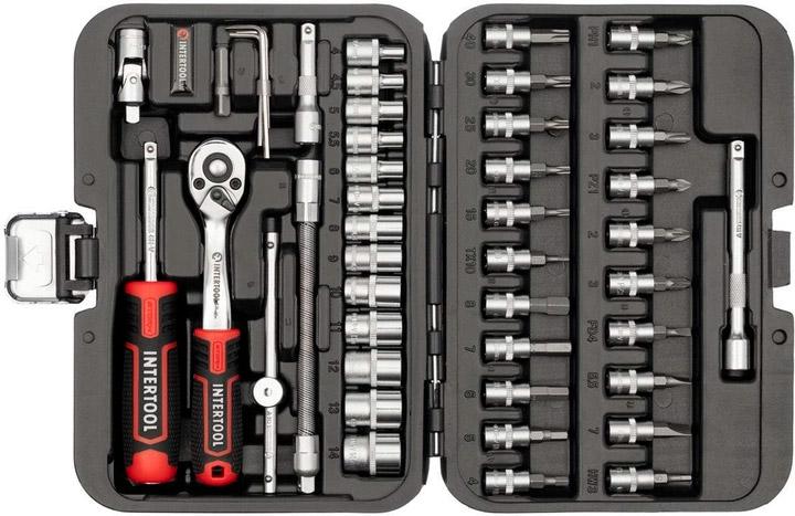 Набір інструментів Intertool Storm 46 шт. (ET-8046) - фото 2 Набір інструментів Intertool Storm 46 шт. (ET-8046) - фото 2