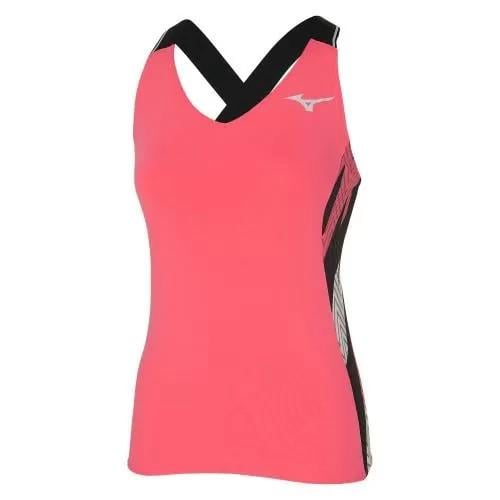 Майка женская Mizuno Printed Tank S Оранжевый (62GA2201-63 S)
