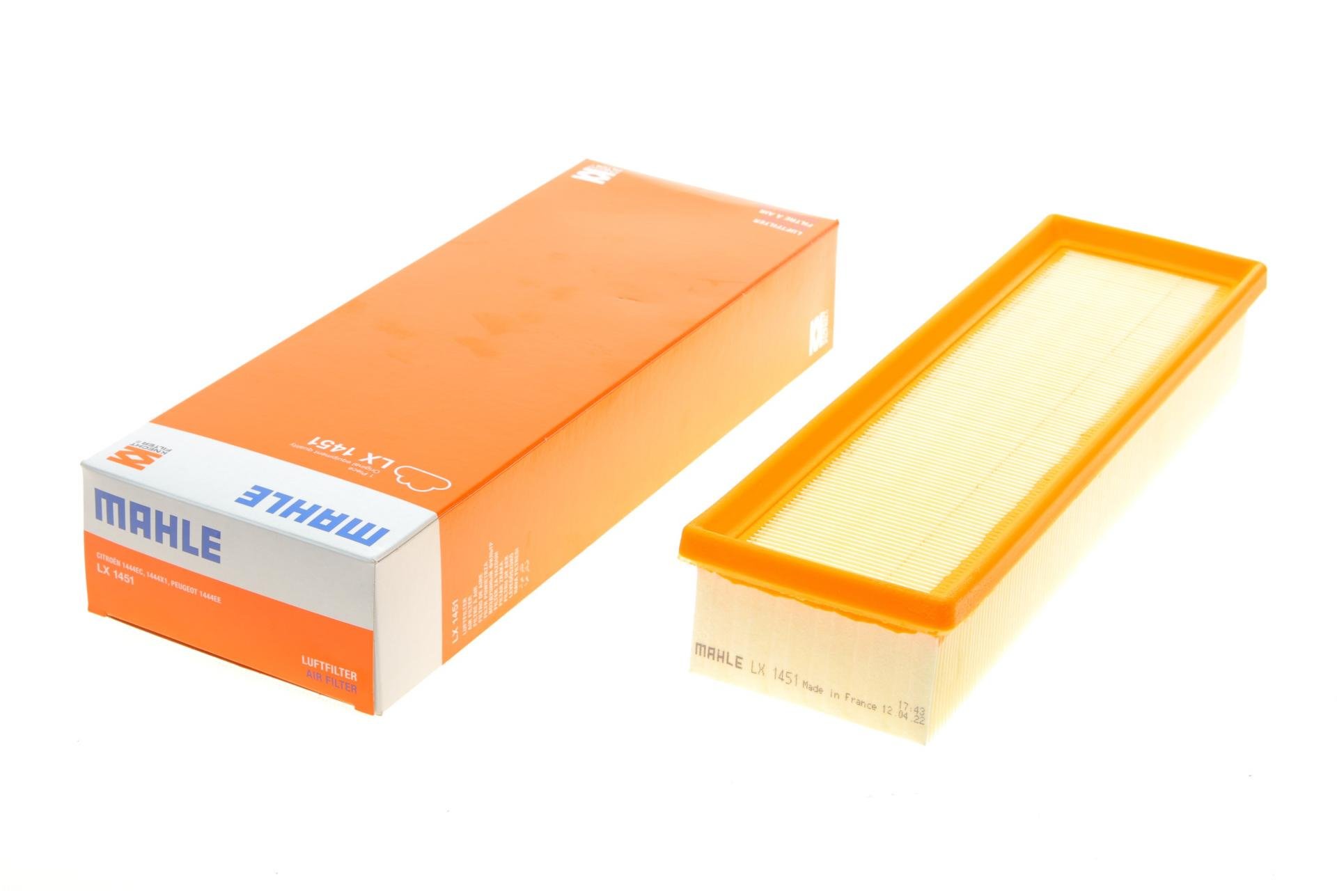 Фильтр воздушный KNECHT для Peugeot Partner 1,4/1,6 16V 01- (LX 1451)