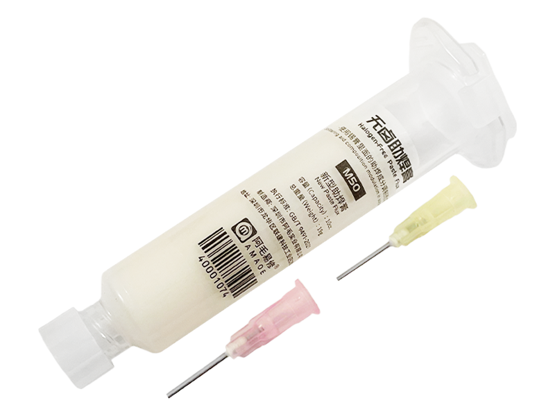 Флюс-гель для пайки Amaoe M50-10CC в шприце 10 кубов (9137)