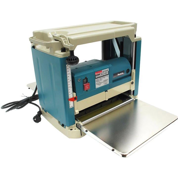 Электрический рубанок Makita 2012NB (1650Вт, 304 мм) рейсмус для строгания заготовок шириной до 304 мм (4534)