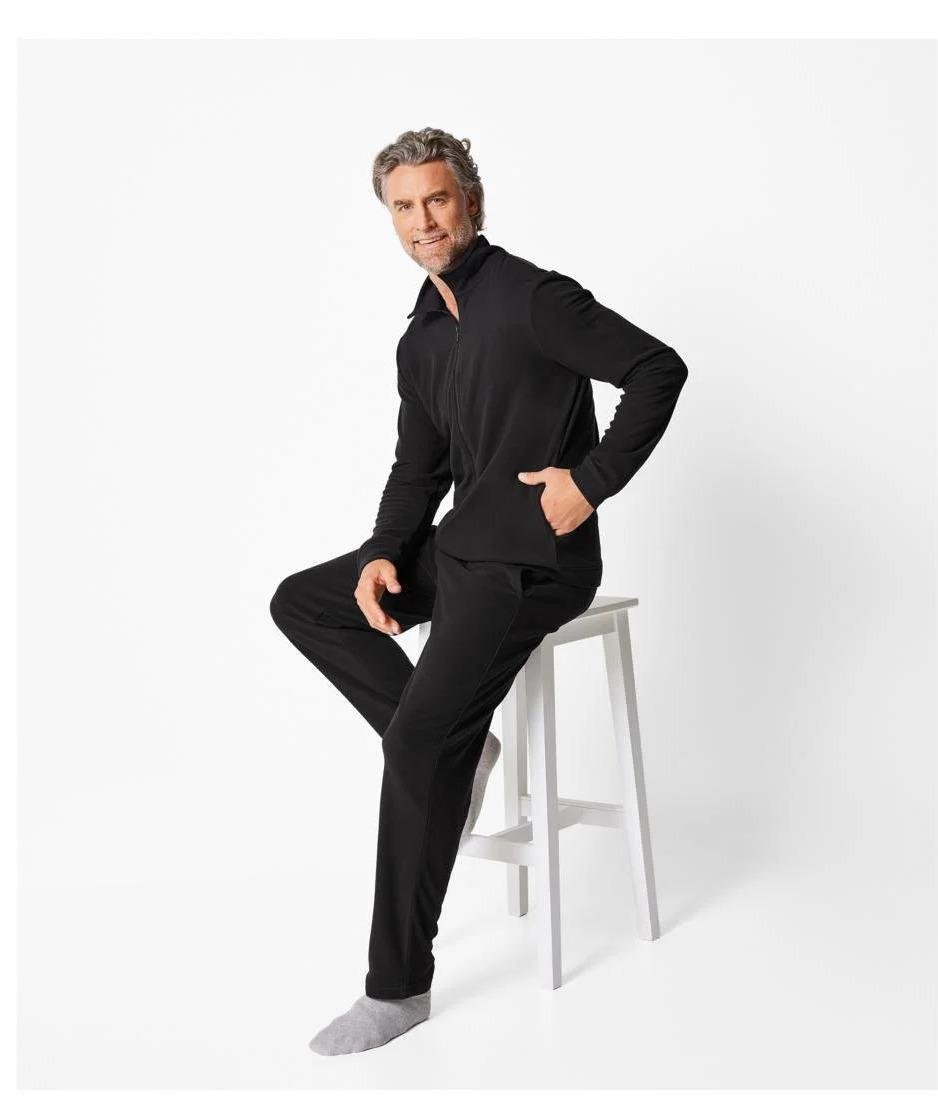 Костюм мужской флисовый Livergy XL Черный (PI0018M055)