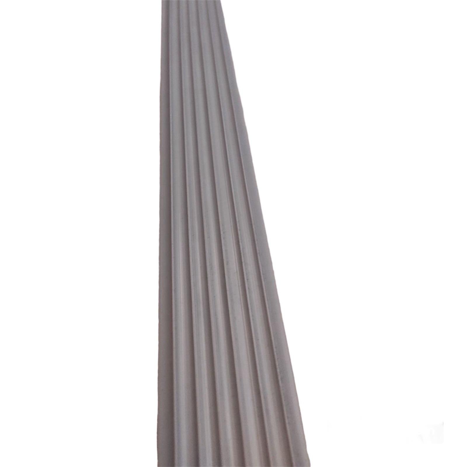 Стрічка-самоклейка протиковзна гумова 50х5 мм 1 м Сірий - фото 1