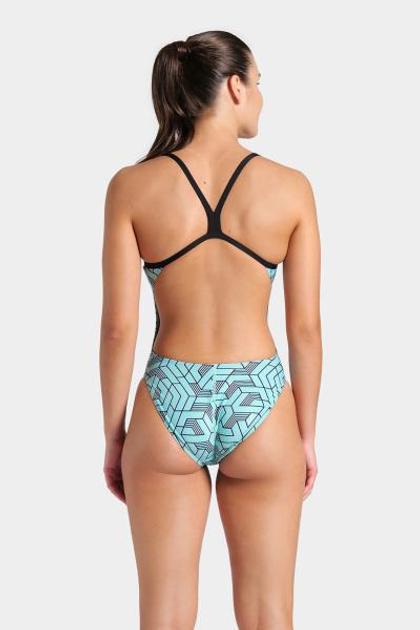 Купальник закритий для жінок Arena ESCAPE SWIMSUIT CHALLENGE BACK Жен р. 44 Бірюзовий (007739-580 44) - фото 3 Купальник закритий для жінок Arena ESCAPE SWIMSUIT CHALLENGE BACK Жен р. 44 Бірюзовий (007739-580 44) - фото 3