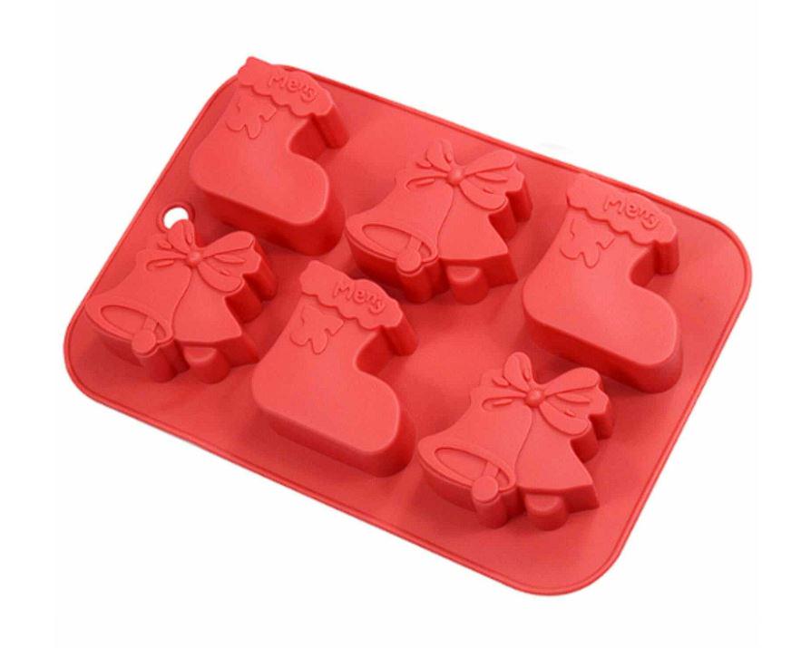 Форма силиконовая Christmas Red 25x17x3 см (30501)