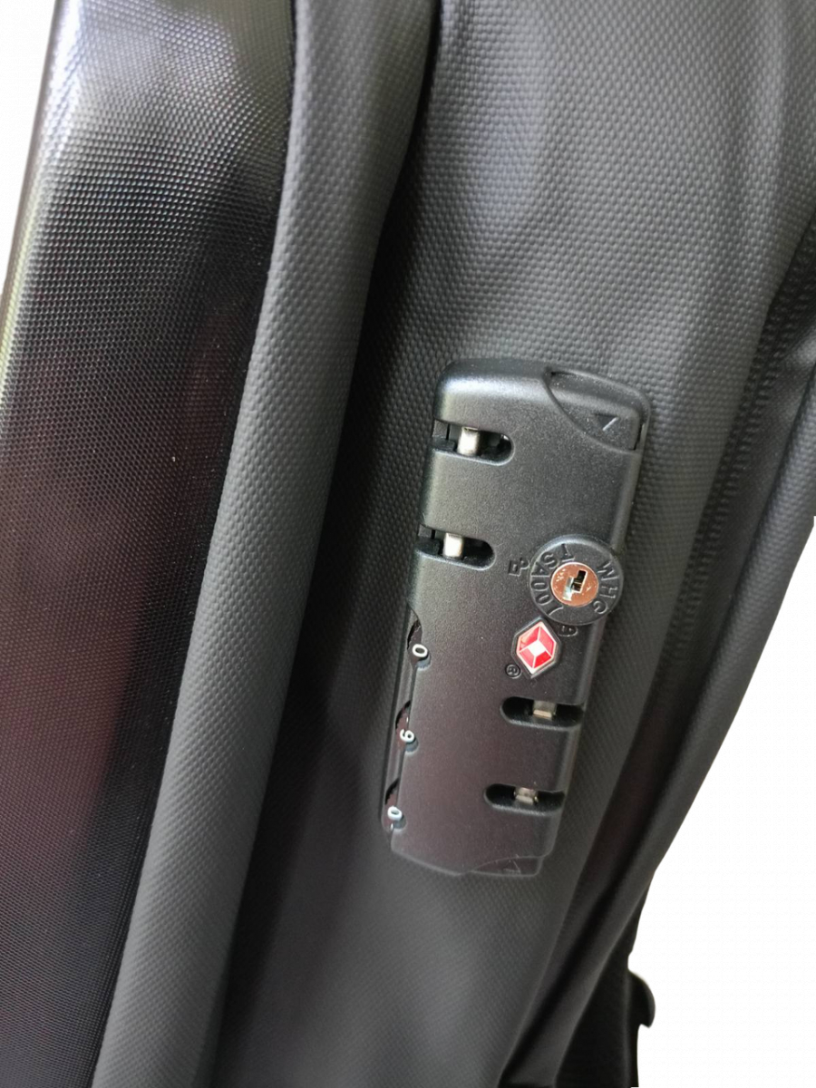 Рюкзак с кодовым замком для ноутбуков 17 USB с креплением для чемодана (СР-5807-2) - фото 7