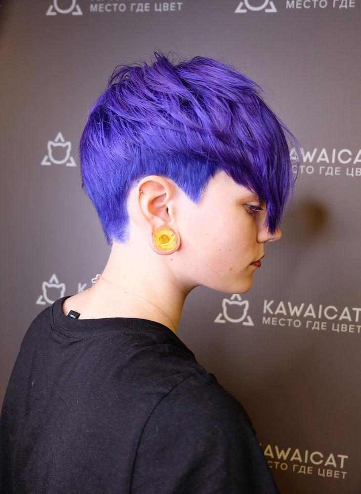 Фарба для волосся біоламінувальна Anthocyanin Second Edition V02 Blue violet (1026644159) - фото 9