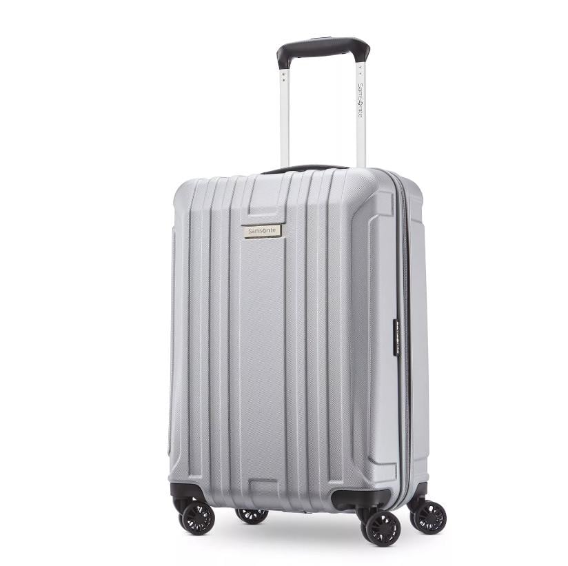 Валіза Samsonite New Castle 55x35x22 см Срібний (SA00034S)